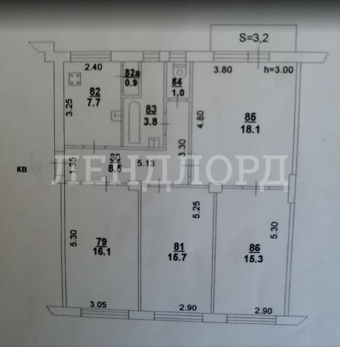 Квартира на продажу в Ростове-на-Дону, улица Текучёва, 125/200 фото №6