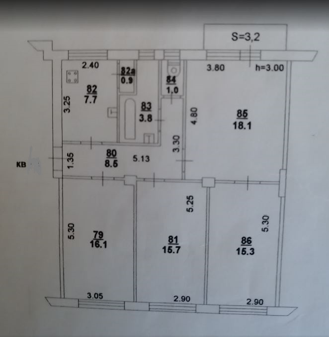 Квартира на продажу в Ростове-на-Дону, улица Текучёва, 125/200 фото №6