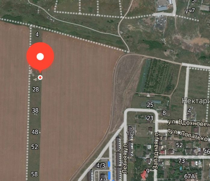 Участок на продажу в Темерницком (ореховой роща), Ереванская улица