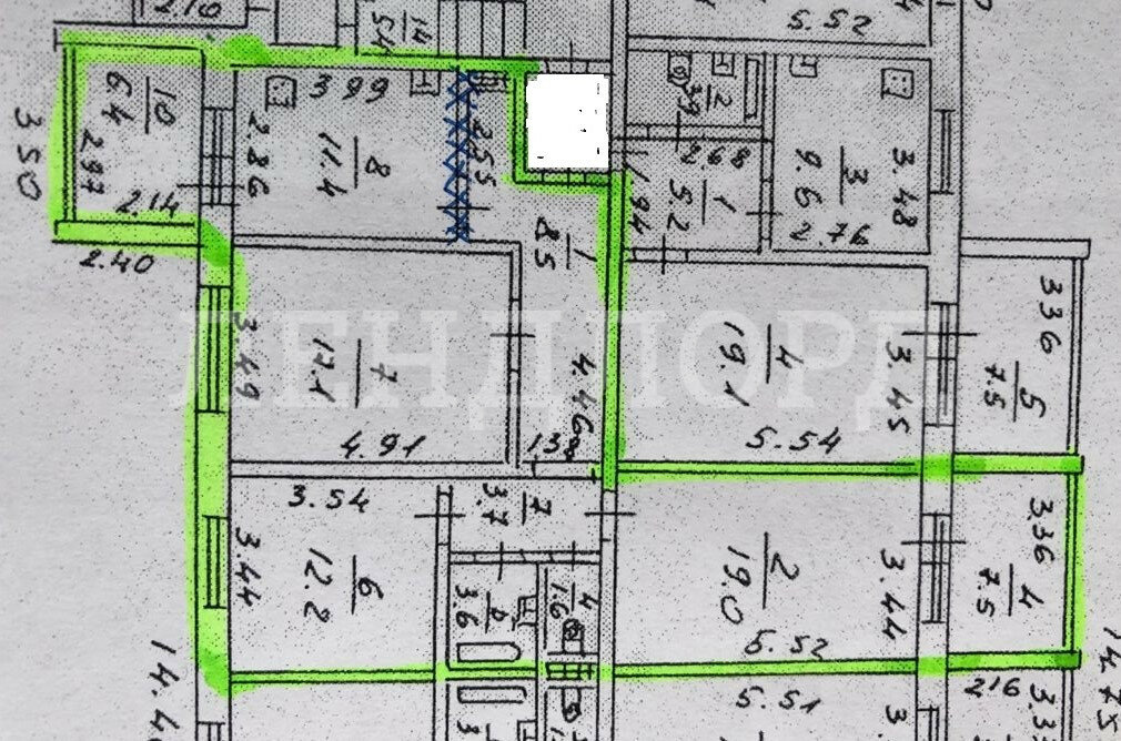 Квартира на продажу в Ростове-на-Дону, улица Мечникова, 142А фото №11