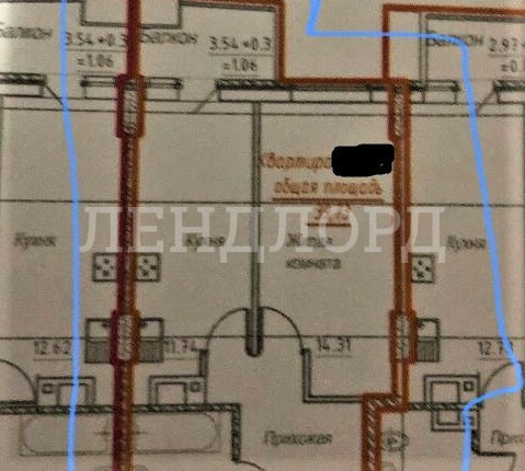 Квартира на продажу в Ростове-на-Дону, улица Ларина, 45с5 фото №2